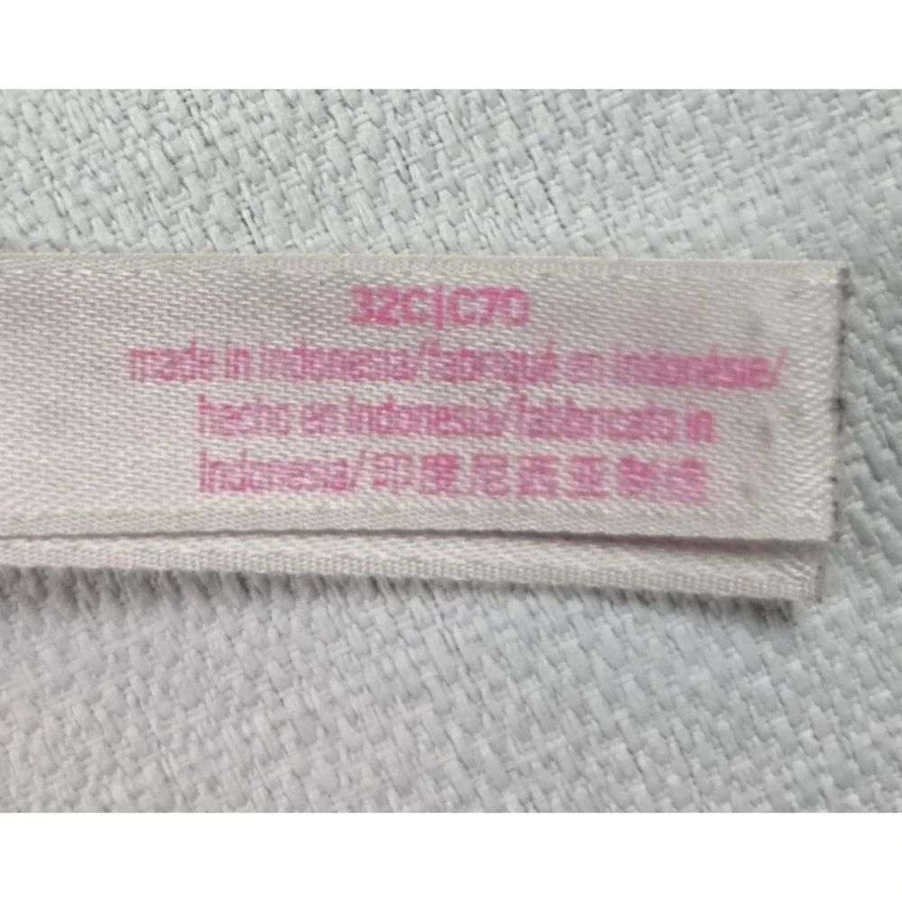 Victoria's Secret‎ PINK -Beige Underwire  Bra Wear Everywhere Lightly Lined 32C